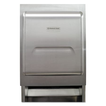 Kimberly-Clark Professional MOD Recessed Dispenser Housing with Trim Panel, 11.13 x 4 x 15.37, Stainless Steel 43823